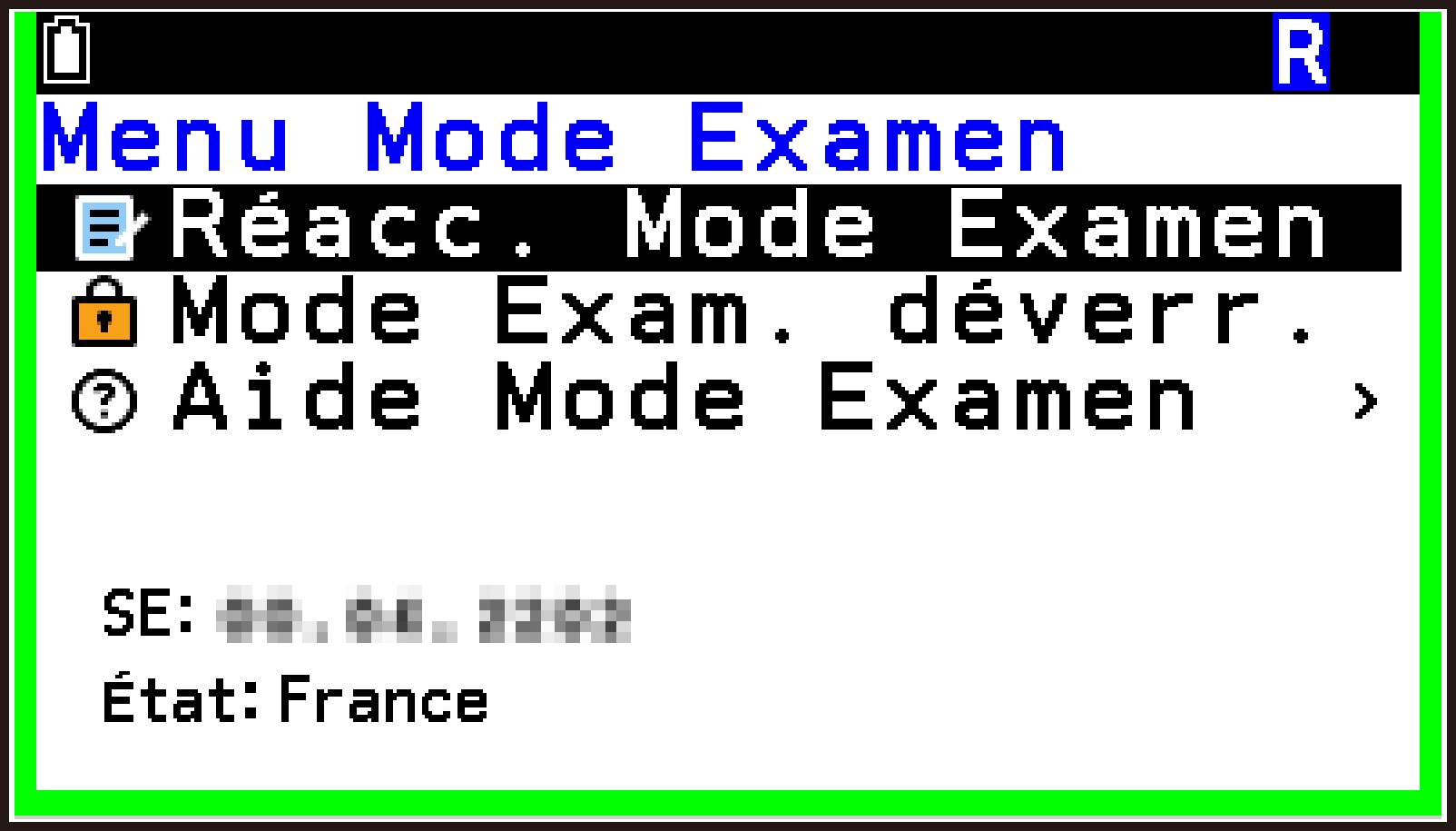 CY875_Exam Mode_Entering _1